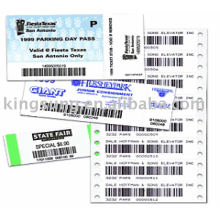 Código de barras 2014 aerolínea Tickets, etiqueta, pegatina